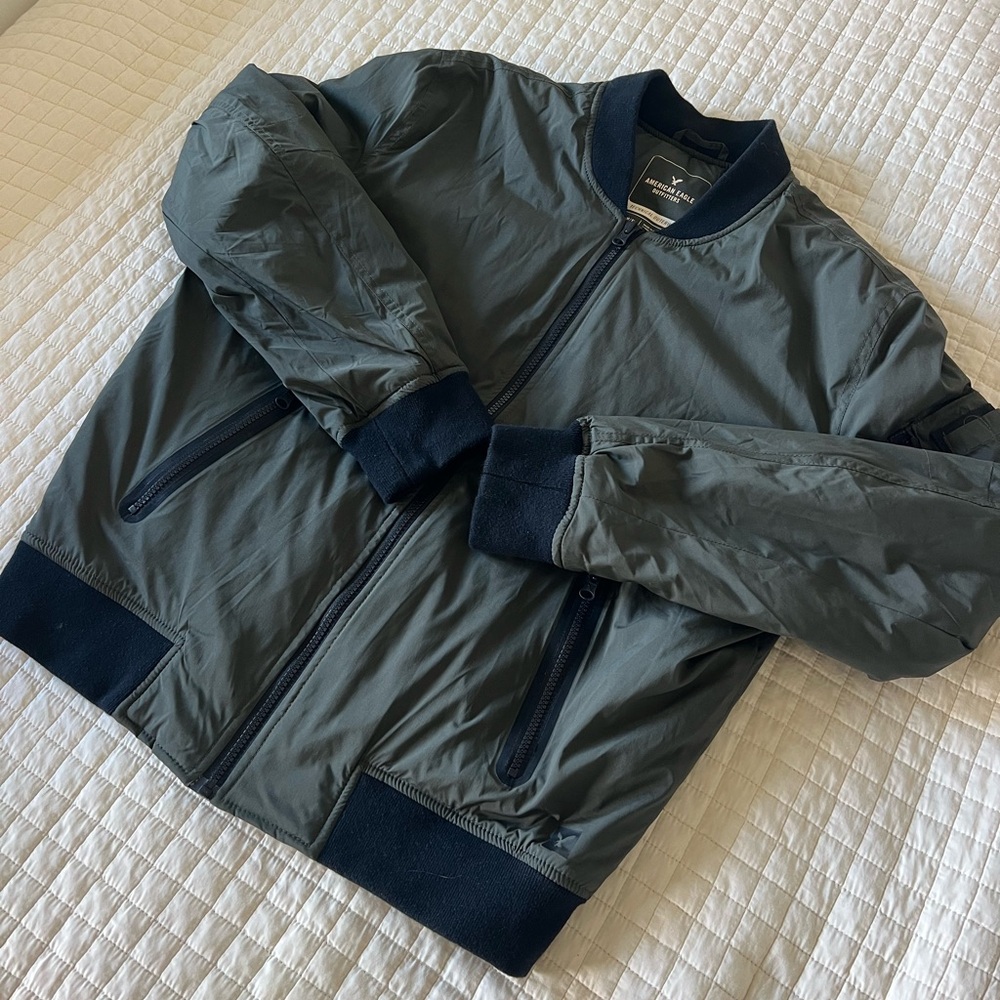 Men’s Green Bomber Jacket